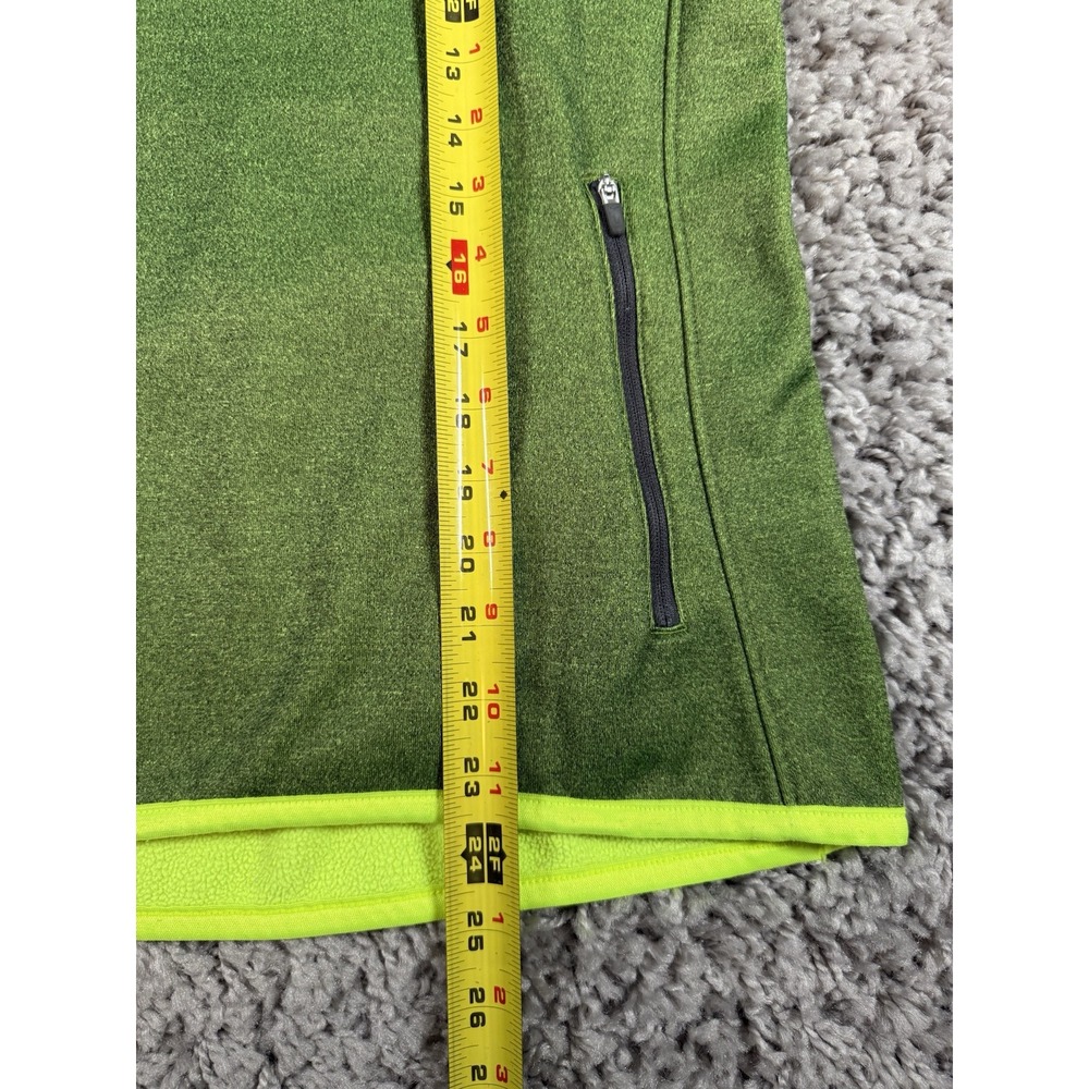 Nike Golf Therma Fit Pullover Womens Medium 1/2 Zip 685282-702 Green Long Sleeve - Picture 9 of 13